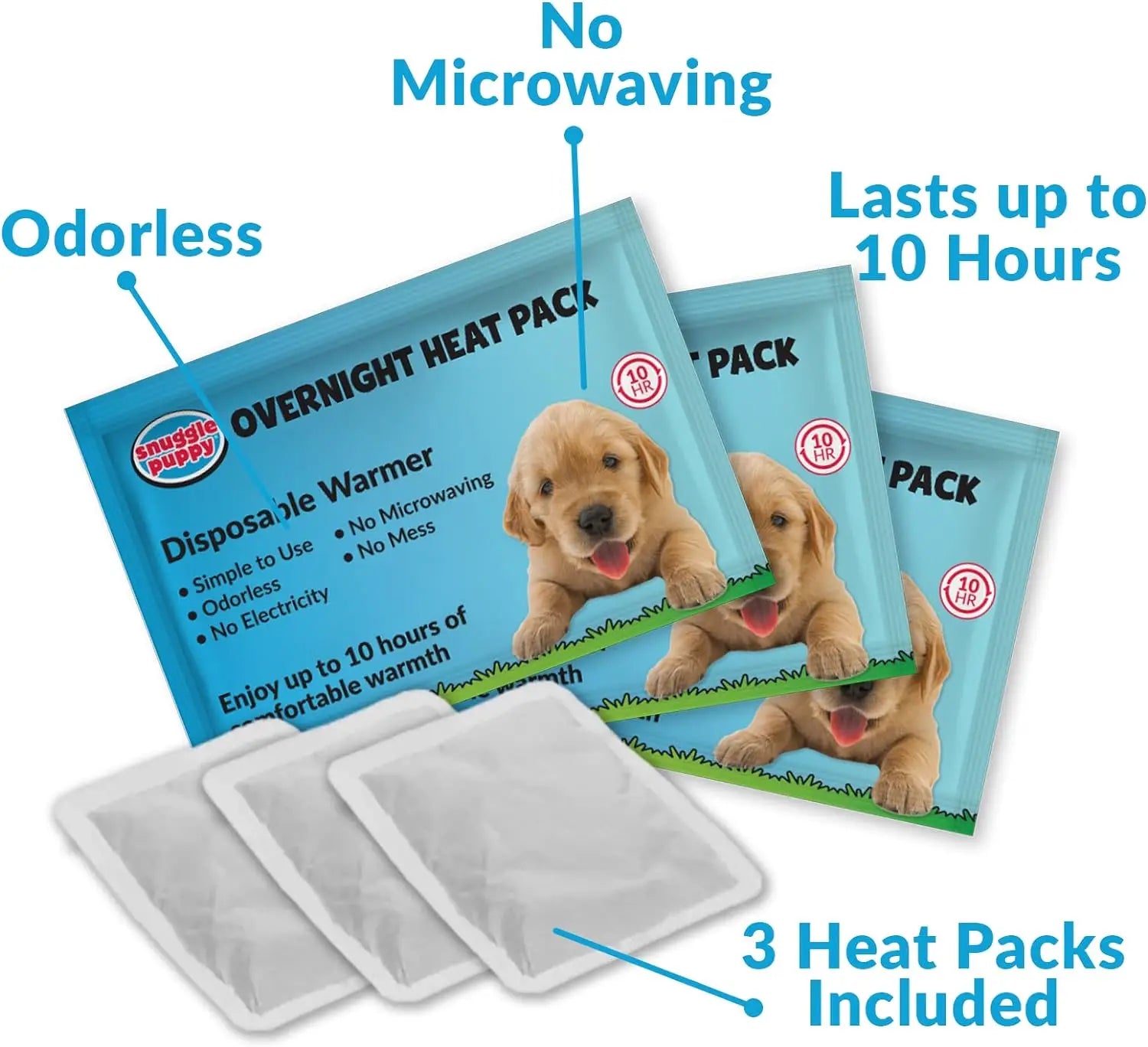 Motion Activated Real Feel Heartbeat for Pet Anxiety Relief