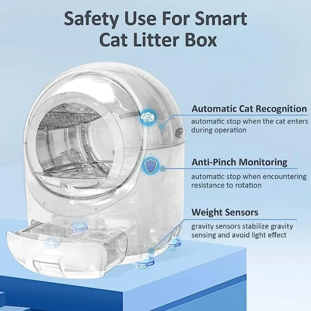 Smart Large Self Cleaning Litter Box