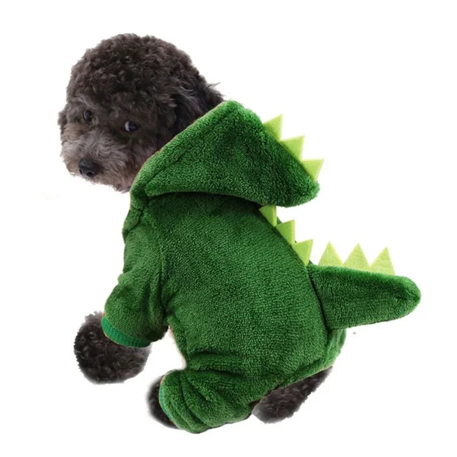 Cosplay Dinosaur Fleece Hoodies Sweater - Pet Costume