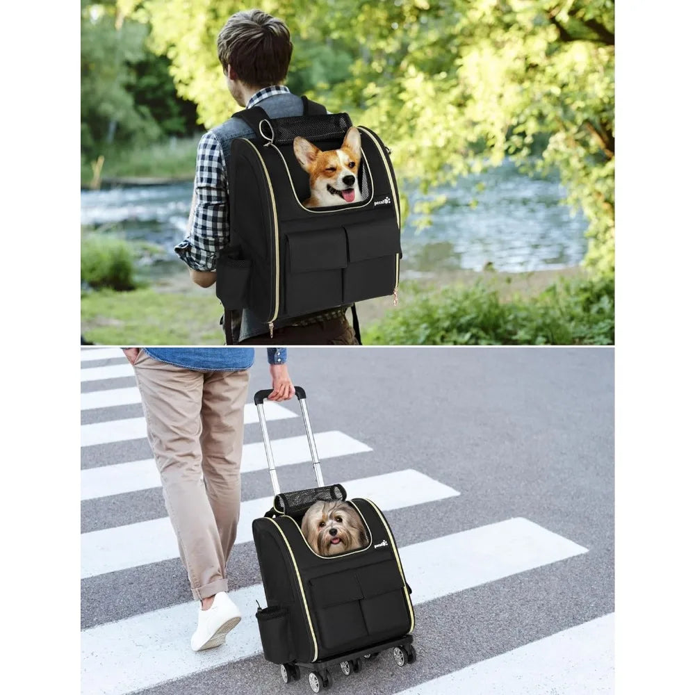 Large Rolling Pet Backpack - This is a REAL winner and going FAST!