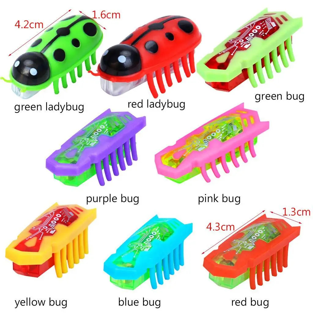 Colorful Interactive Ladybug Automatic Crawl Toy for Cats and Dogs