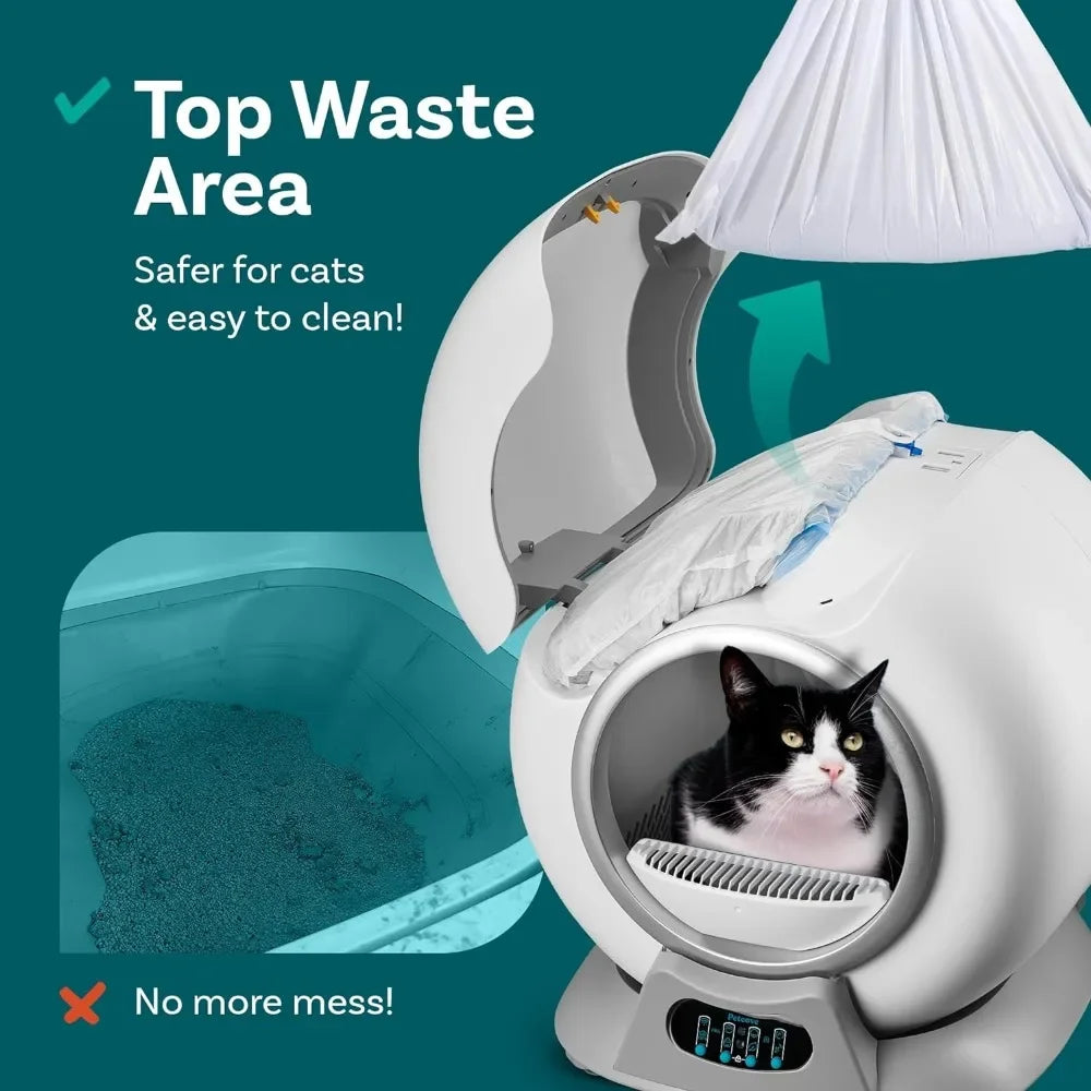 Self-Cleaning Smart Cat Litter Box