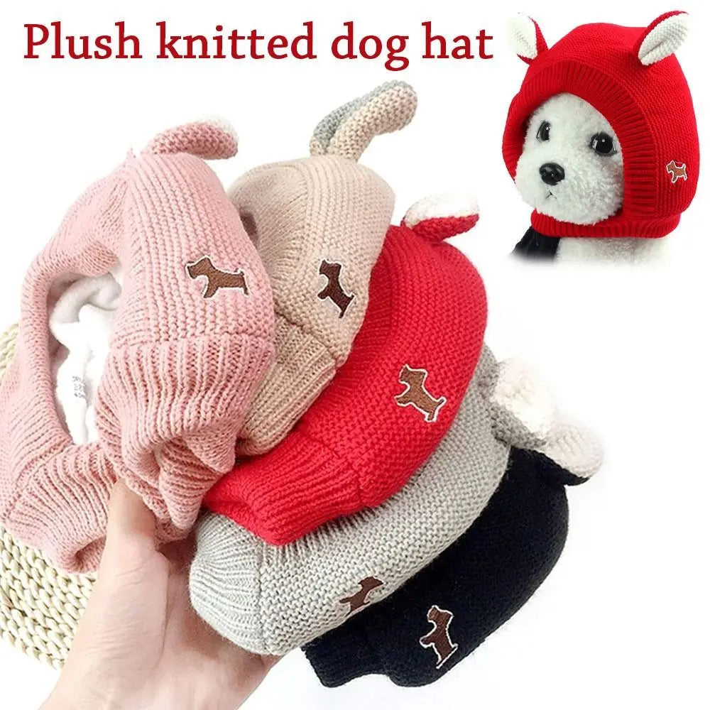 Knitted Hat for Medium and Large Dogs