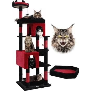 Gothic Cat Tree for Large Cats