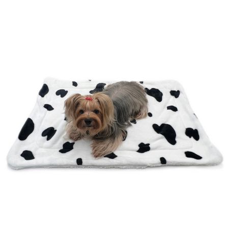 Pampered Pets Bazaar Ultra Plush Moo Cow Blanket